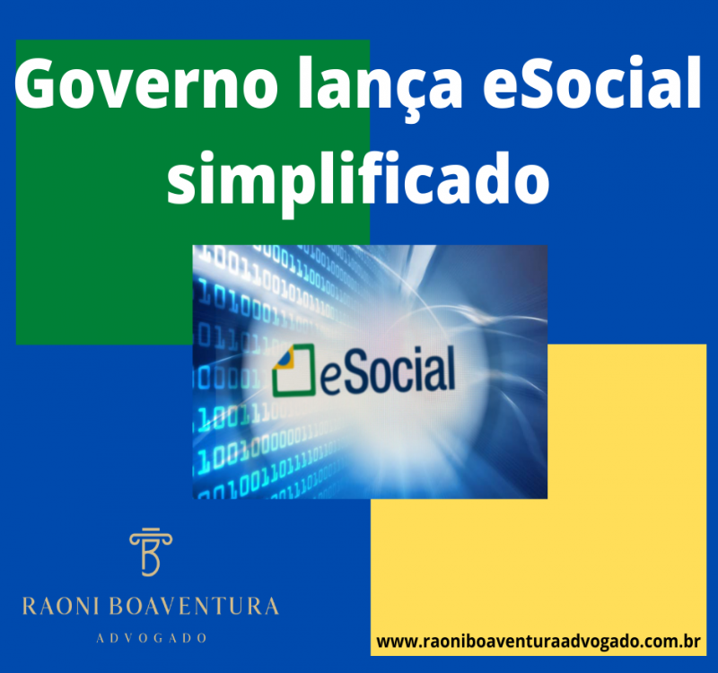 Governo lança eSocial simplificado